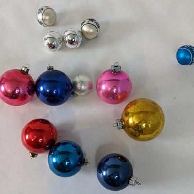 Mercury Glass Christmas Ornaments