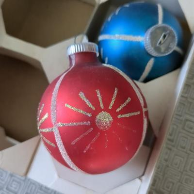 Mercury Glass Christmas Ornaments