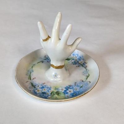 Estate Jewelry and Bavarian Porcelain Hand