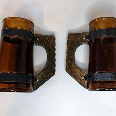 Black Rim Siesta Ware Mugs