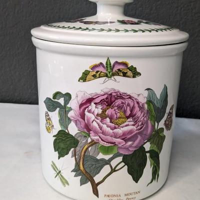 Portmeirion Botanic Garden Plates and Jar w/ Lid