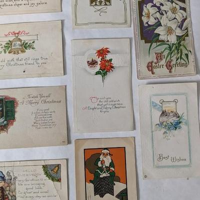 Antique Holiday Post Cards