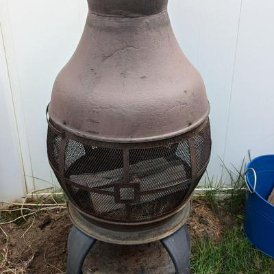 Chimnea and Wood