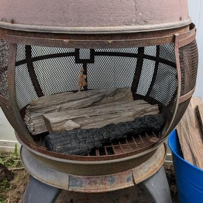 Chimnea and Wood