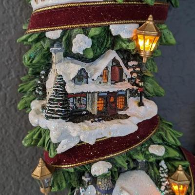 Thomas Kincade Christmas Wreath