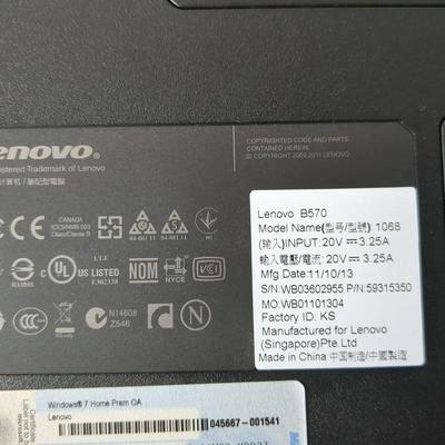 Lenovo B570 Laptop and More!