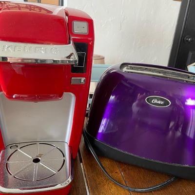 Bright Ref Keurig and Passionately Purple Oster