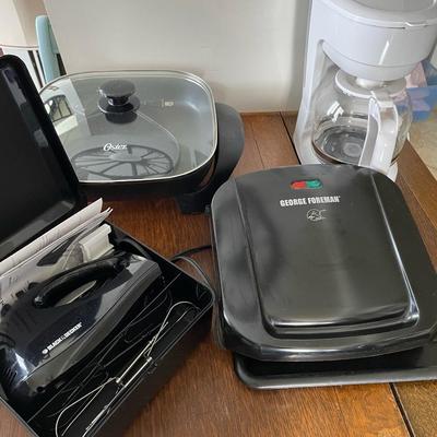 Lot of appliances