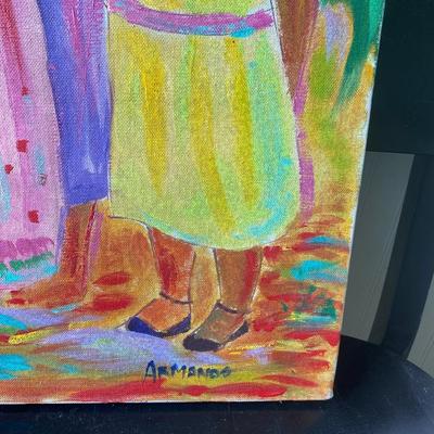 Bright and Pretty Canvas Painting
