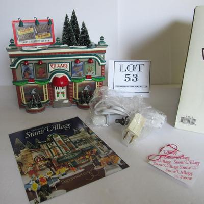 Older Dept 56 Snow Village Hershey's Chocolate Shop, 1997, MIB