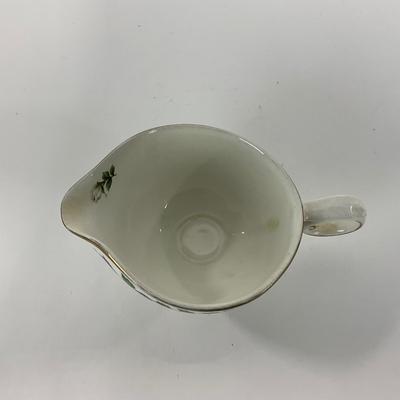 -54- DISHES | Superior Hall Quality Dinnerware Cameo Rose | Sugar, Creamer, Gravy, & Platters