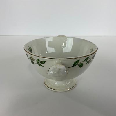 -54- DISHES | Superior Hall Quality Dinnerware Cameo Rose | Sugar, Creamer, Gravy, & Platters