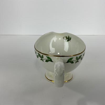 -54- DISHES | Superior Hall Quality Dinnerware Cameo Rose | Sugar, Creamer, Gravy, & Platters
