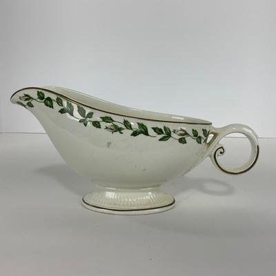 -54- DISHES | Superior Hall Quality Dinnerware Cameo Rose | Sugar, Creamer, Gravy, & Platters