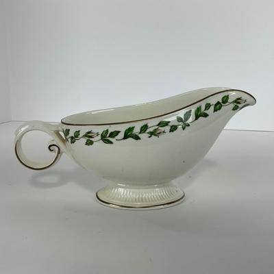 -54- DISHES | Superior Hall Quality Dinnerware Cameo Rose | Sugar, Creamer, Gravy, & Platters