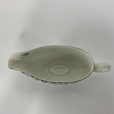 -54- DISHES | Superior Hall Quality Dinnerware Cameo Rose | Sugar, Creamer, Gravy, & Platters