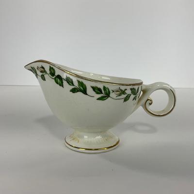 -54- DISHES | Superior Hall Quality Dinnerware Cameo Rose | Sugar, Creamer, Gravy, & Platters