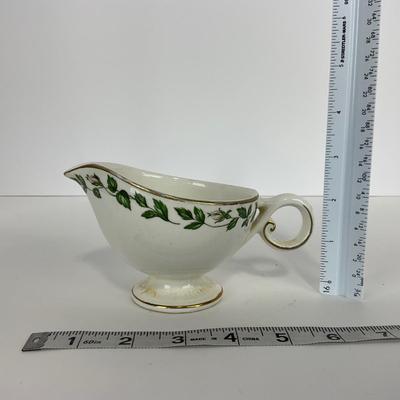-54- DISHES | Superior Hall Quality Dinnerware Cameo Rose | Sugar, Creamer, Gravy, & Platters