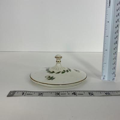 -54- DISHES | Superior Hall Quality Dinnerware Cameo Rose | Sugar, Creamer, Gravy, & Platters