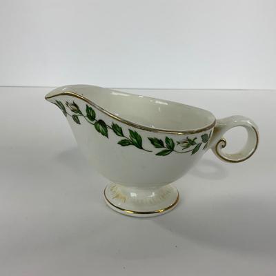 -54- DISHES | Superior Hall Quality Dinnerware Cameo Rose | Sugar, Creamer, Gravy, & Platters