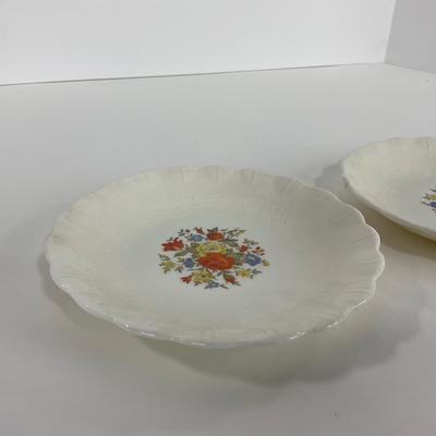 -55- GLASSWARE | Chinex Classic MacBeth Evans Bouquet | Tea Cups & Saucers