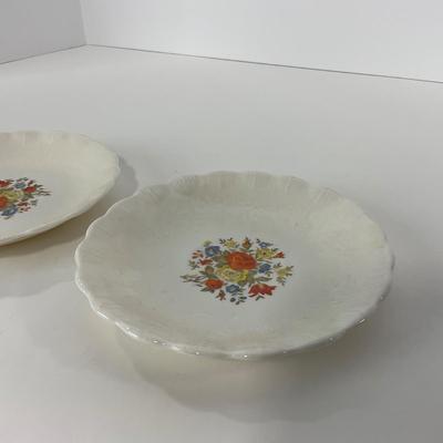 -55- GLASSWARE | Chinex Classic MacBeth Evans Bouquet | Tea Cups & Saucers