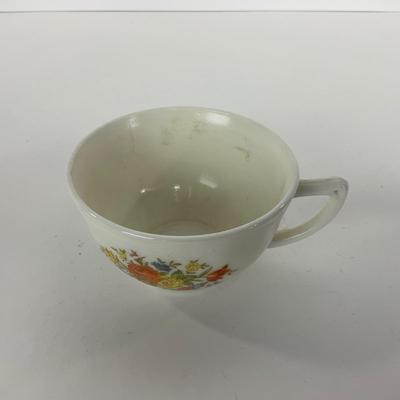 -55- GLASSWARE | Chinex Classic MacBeth Evans Bouquet | Tea Cups & Saucers