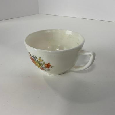 -55- GLASSWARE | Chinex Classic MacBeth Evans Bouquet | Tea Cups & Saucers