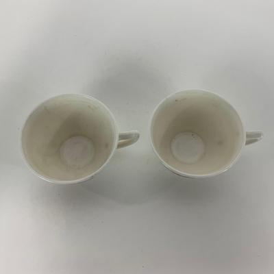 -55- GLASSWARE | Chinex Classic MacBeth Evans Bouquet | Tea Cups & Saucers