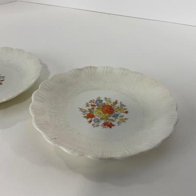 -55- GLASSWARE | Chinex Classic MacBeth Evans Bouquet | Tea Cups & Saucers