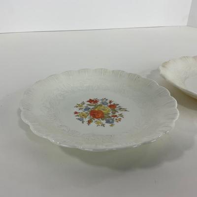 -55- GLASSWARE | Chinex Classic MacBeth Evans Bouquet | Tea Cups & Saucers