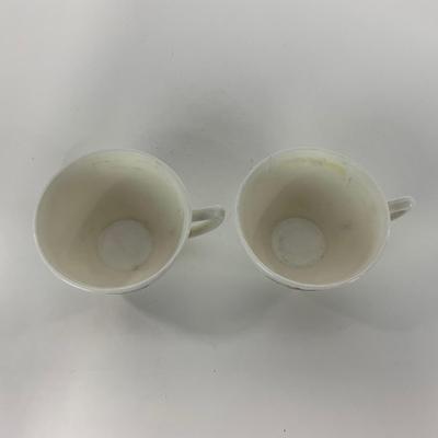 -55- GLASSWARE | Chinex Classic MacBeth Evans Bouquet | Tea Cups & Saucers