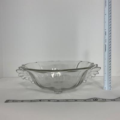 -56- GLASSWARE | Baroque Fostoria Glass Co. | Large Bowl