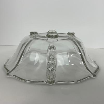 -56- GLASSWARE | Baroque Fostoria Glass Co. | Large Bowl