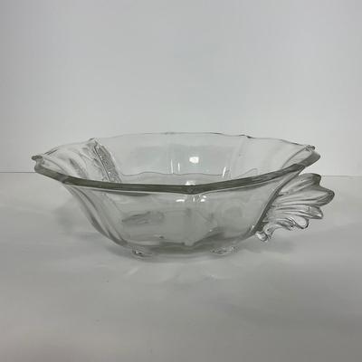 -56- GLASSWARE | Baroque Fostoria Glass Co. | Large Bowl
