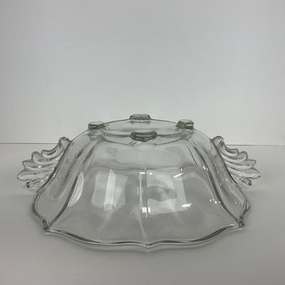 -56- GLASSWARE | Baroque Fostoria Glass Co. | Large Bowl