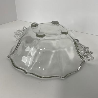 -56- GLASSWARE | Baroque Fostoria Glass Co. | Large Bowl