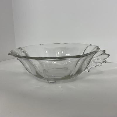 -56- GLASSWARE | Baroque Fostoria Glass Co. | Large Bowl