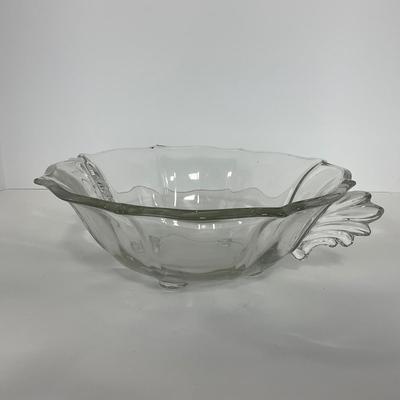 -56- GLASSWARE | Baroque Fostoria Glass Co. | Large Bowl