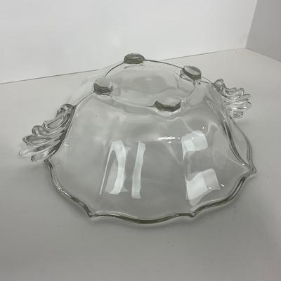 -56- GLASSWARE | Baroque Fostoria Glass Co. | Large Bowl