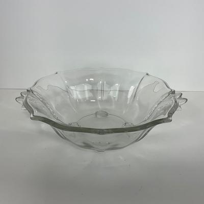 -56- GLASSWARE | Baroque Fostoria Glass Co. | Large Bowl
