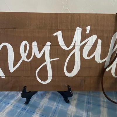 Hey Yâ€™all Cowboy Decor
