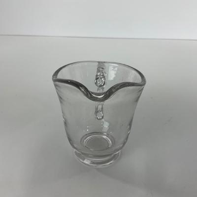 -58- GLASSWARE | Candlewick | Creamer, Sugar, & Tray