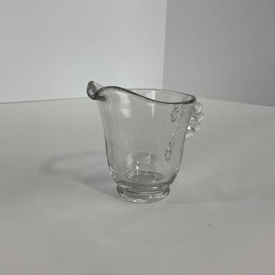-58- GLASSWARE | Candlewick | Creamer, Sugar, & Tray