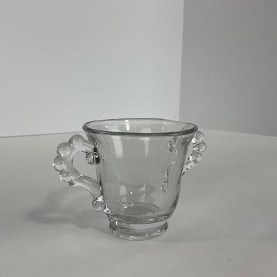 -58- GLASSWARE | Candlewick | Creamer, Sugar, & Tray