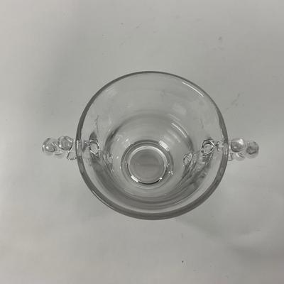 -58- GLASSWARE | Candlewick | Creamer, Sugar, & Tray