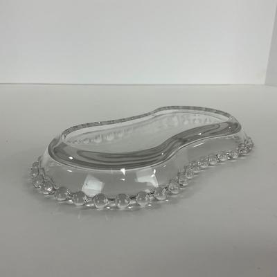 -58- GLASSWARE | Candlewick | Creamer, Sugar, & Tray