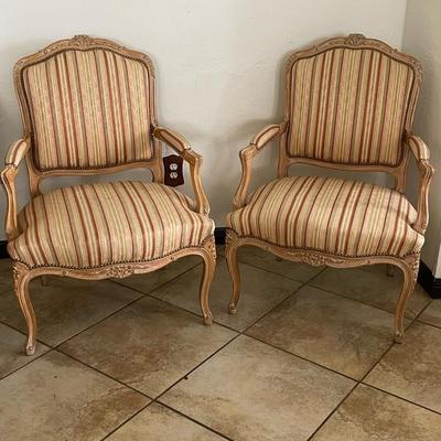 Pair of great Ethan Allen Side Chairs