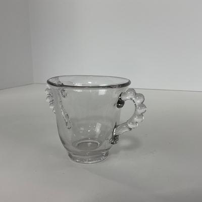 -59- GLASSWARE | Candlewick | Creamer, Sugar, & Tray