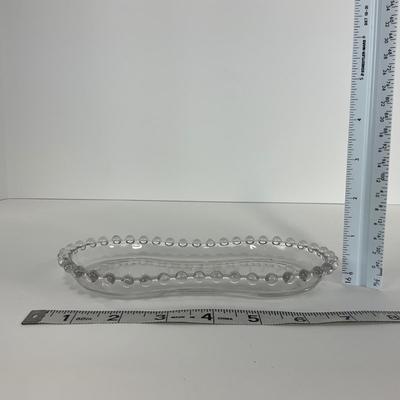 -59- GLASSWARE | Candlewick | Creamer, Sugar, & Tray
